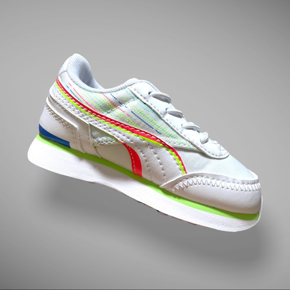 PUMA FUTURE RIDER DOUBLE SPECTRA SNEAKER - TODDLER - Picture 2 of 5